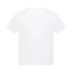 Essentials Collection t-shirt – white kids' t-shirt with black Essentials Collection letters and Players Couture logo on the