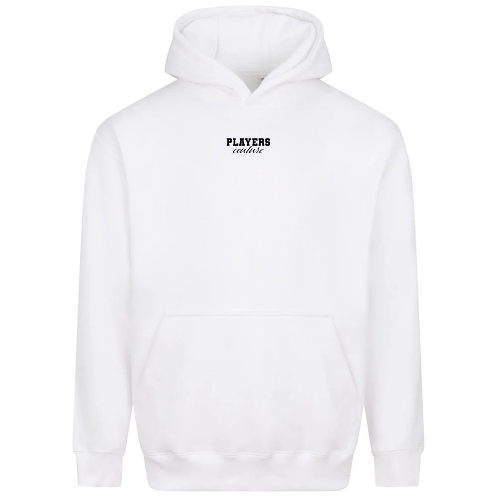 Essentials Collection Players Couture Men's Heavyweight White Hoodie - White / XS | Basics, Essentials Collection, Hoodies, Men's