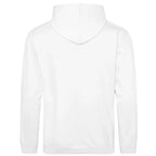 Essentials Collection hoodie – white men's hoodie with black Essentials Collection letters and Players Couture logo on the