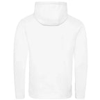 Essentials Collection hoodie – white men's hoodie with black Essentials Collection letters and Players Couture logo on the