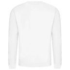 Essentials Collection hoodie – white men's hoodie with black Essentials Collection letters and Players Couture logo on the