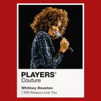 Whitney Houston Men's Hoodie - Red
