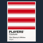 Wigan Warriors Classic Rugby League Shirt Colours Frame Men's Hoodie