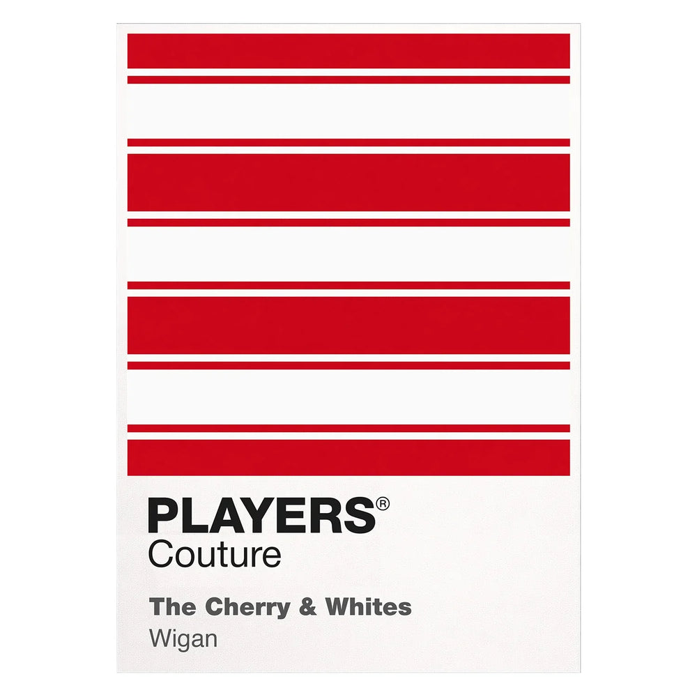 Wigan Warriors Classic Rugby League Shirt Colours Frame Men's Hoodie