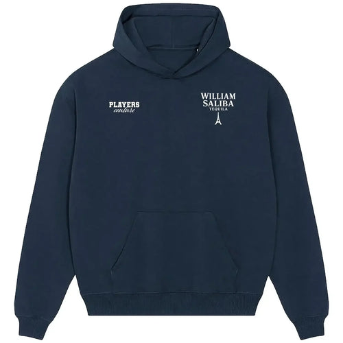 William Saliba hoodie – navy men's hoodie featuring the William Saliba Players Couture logo