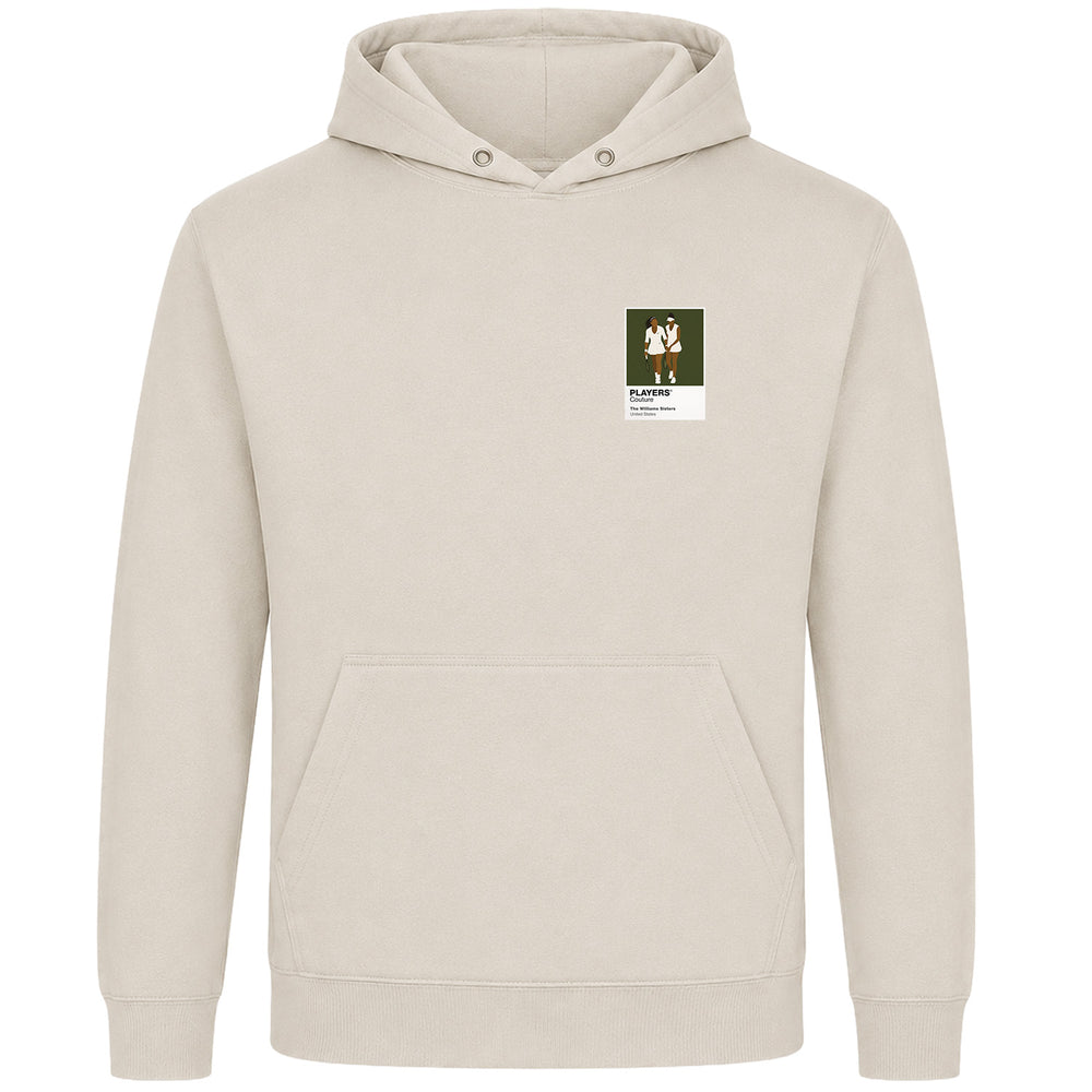 Williams Sisters Tennis Icon Frame Men's Hoodie