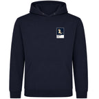 Willie Mays Giants Baseball Icon Frame Men's Hoodie - Navy