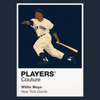 Willie Mays Giants Baseball Icon Frame - Icon Design
