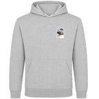 Willie Mullins horse racing hoodie – mens grey hoodie view