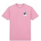 Willie Mullins horse racing T-shirt – mens pink tshirt view