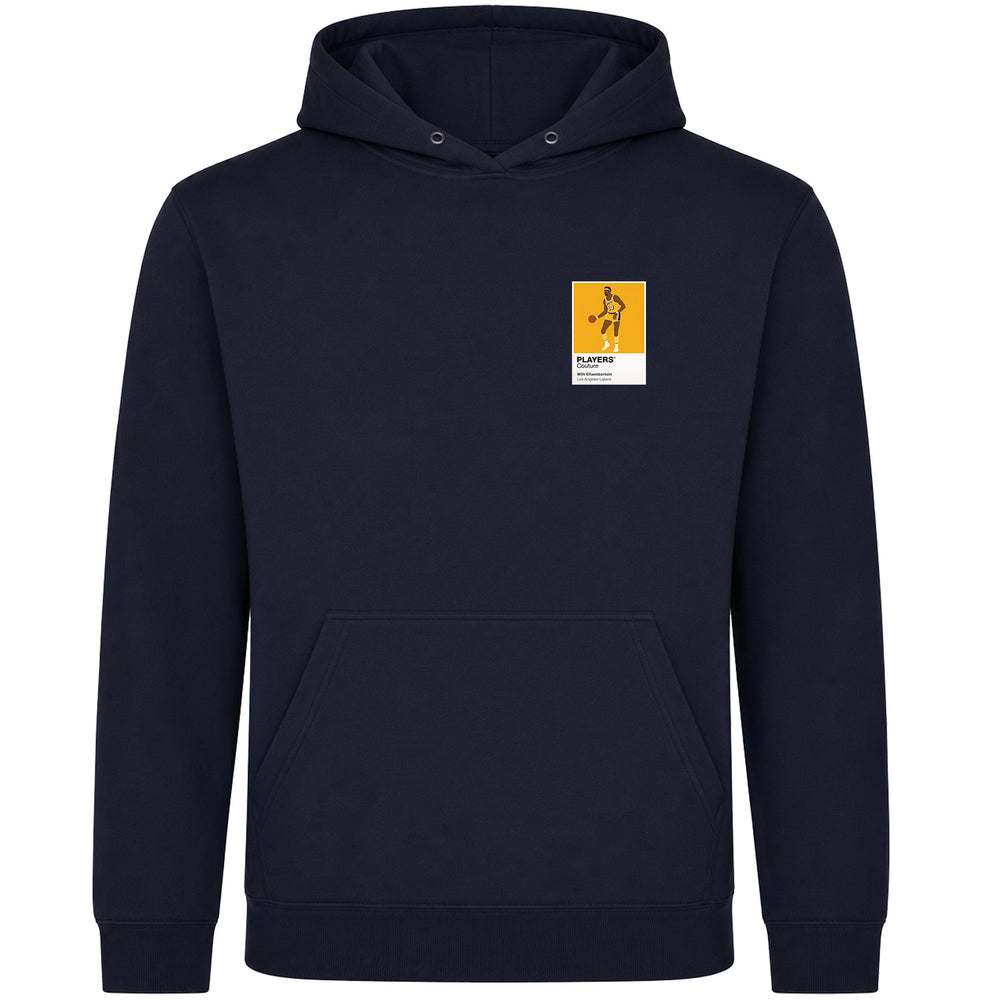 Wilt Chamberlain Lakers Basketball Icon Frame Men's Hoodie