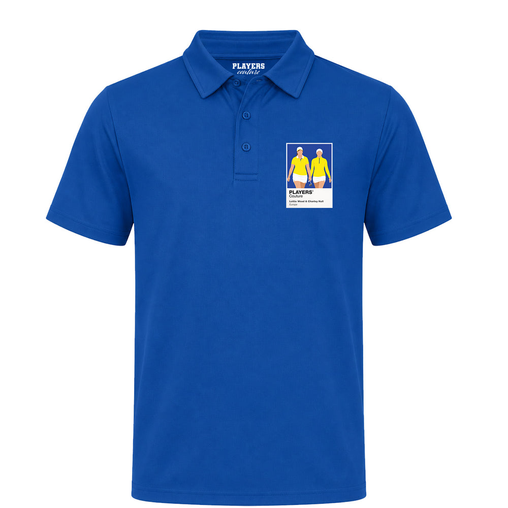 Woad & Hull Ryder Cup Golf Icon Frame Men's Polo Shirt