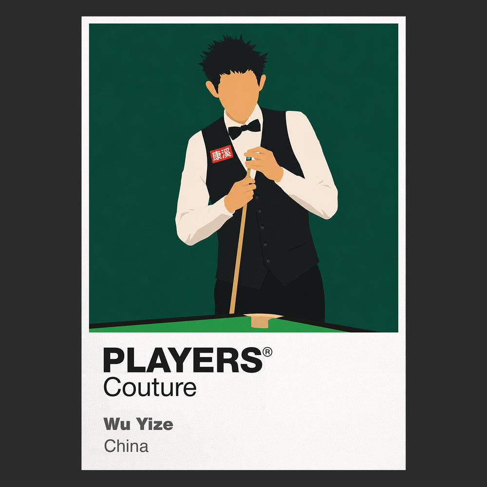 Wu Yize Snooker Icon Frame Men's Hoodie