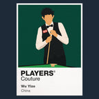 Wu Yize Snooker Icon Frame Men's Hoodie