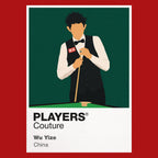 Wu Yize Snooker Icon Frame Men's Hoodie