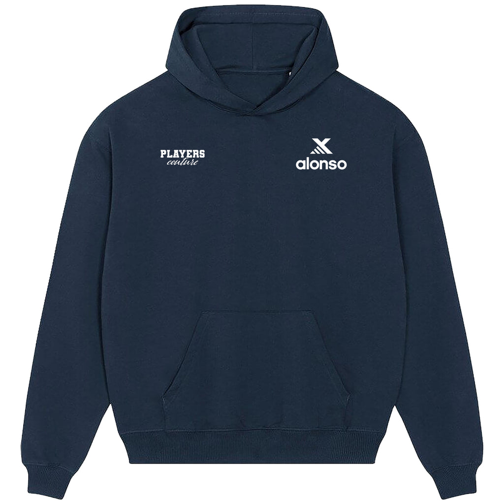 Xabi Alonso Logo Players Couture Men's Casual Hoodie Navy