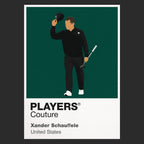 Xander Schauffele Golf Icon Frame Men's Polo Shirt