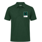 Xander Schauffele Golf Icon Frame Men's Polo Shirt - Bottle Green