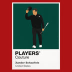 Xander Schauffele Golf Icon Frame Men's Polo Shirt