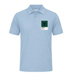 Xander Schauffele Golf Icon Frame Men's Polo Shirt - Light Blue