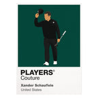 Xander Schauffele Golf Icon Frame Men's Hoodie