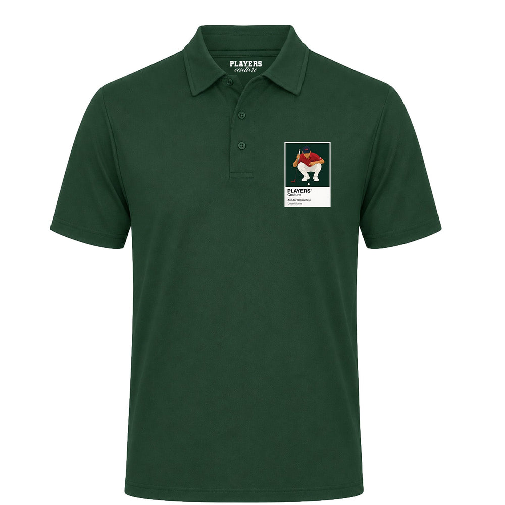 Xander Schauffele 2 Golf Icon Frame Men's Polo Shirt – image 5