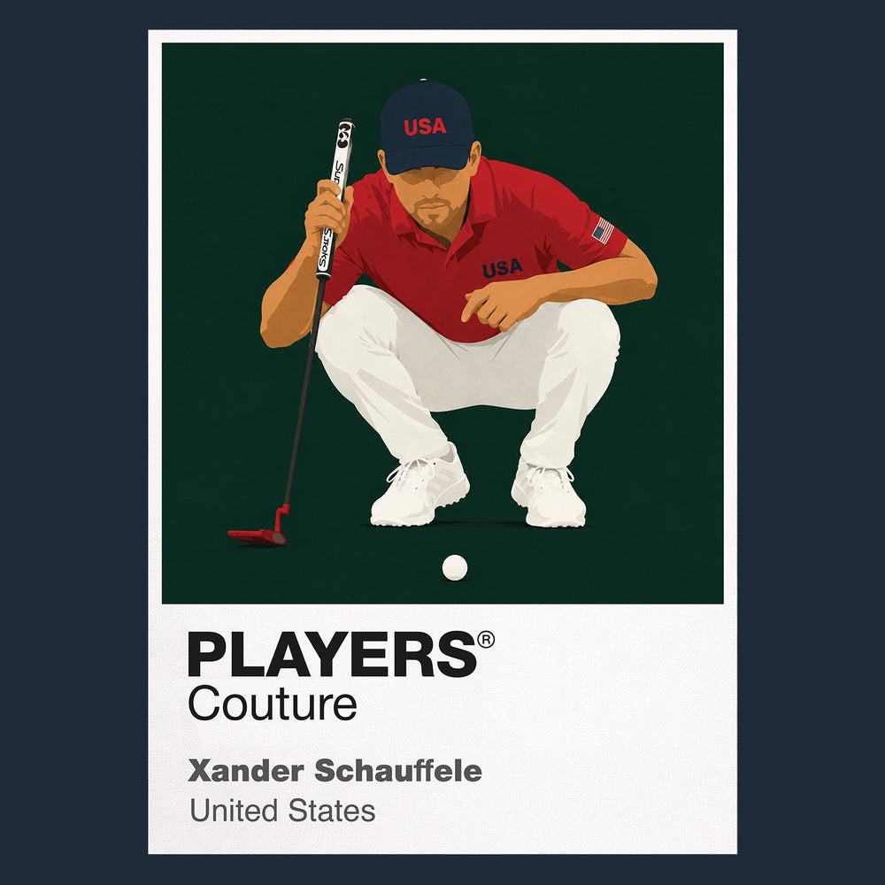 Xander Schauffele 2 Golf Icon Frame Men's T-Shirt – image 13