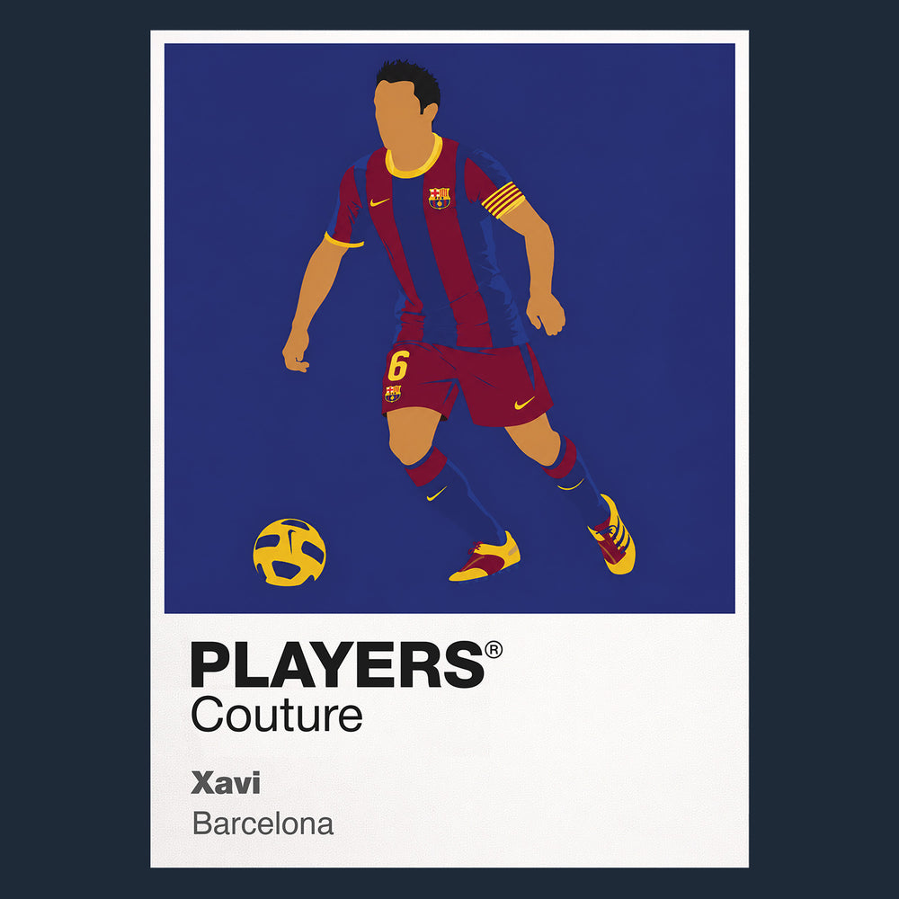 Xavi Barcelona Icon Frame — Navy
