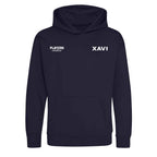 Xavi Logo Players Couture Kids Hoodie Navy