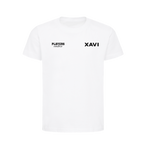 Xavi Logo Players Couture Kids T-Shirt White