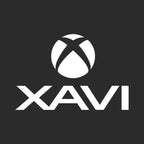 Xavi Logo Men's Hoodie – black close-up detail shot of the Xavi Players Couture logo design