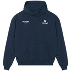 Xavi hoodie – navy men's hoodie featuring the Xavi Players Couture logo