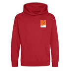 Yan Diomande Ivory Coast Icon Frame Kids Hoodie — Red