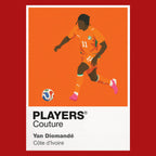 Yan Diomande RB Leipzig Icon Frame — Red