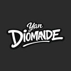 Yan Diomande Logo Men's T-Shirt – black close-up detail shot of the Yan Diomande Players Couture logo design