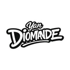 Yan Diomande Logo Men's T-Shirt – white close-up detail shot of the Yan Diomande Players Couture logo design