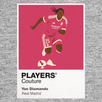 Yan Diomande Real Madrid Men's T-Shirt - Grey