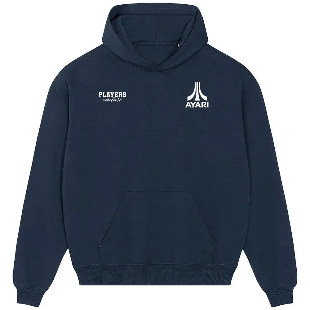 Yasin Ayari Logo Players Couture Men's Casual Hoodie - Navy / S | Blackburn Rovers, Brighton, Coventry City, Fashion Collection, Football, Hoodies, Men's, Sweden, Volume 1