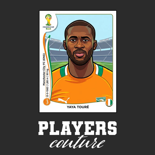 Yaya Toure World Cup Sticker Men's Hoodie – yaya toure black Players Couture design