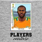 Yaya Toure World Cup Sticker Kids T-Shirt – yaya toure grey Players Couture design