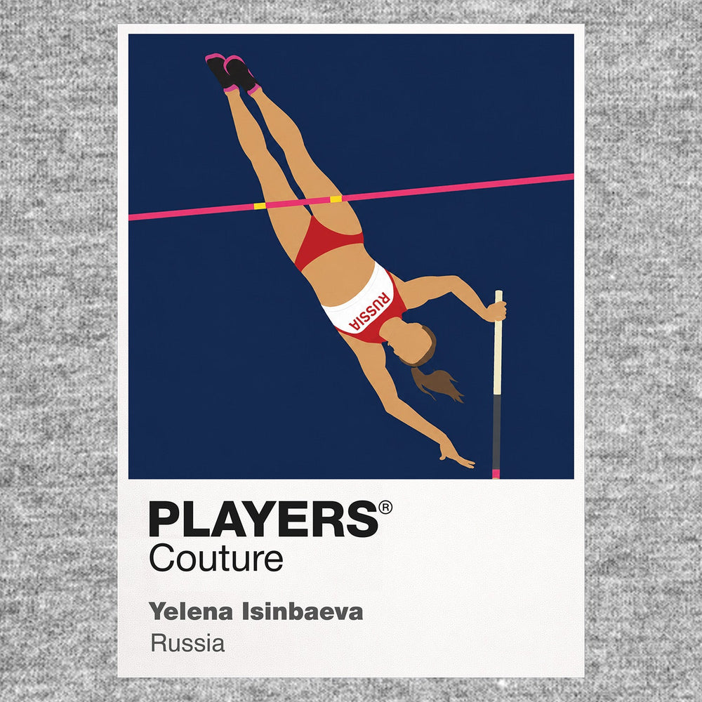 Yelena Isinbayeva Olympics Icon Frame Men's T-Shirt
