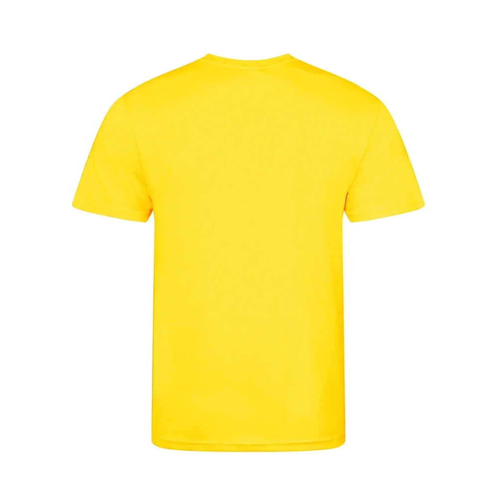 Essentials Collection t-shirt – yellow kids' t-shirt with black Essentials Collection letters and Players Couture logo on
