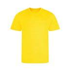 Custom Upload Your t-shirt – yellow kids' t-shirt featuring the Custom Upload Your Players Couture logo