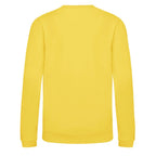 Essentials Collection hoodie – yellow kids' hoodie with black Essentials Collection letters and Players Couture logo on the