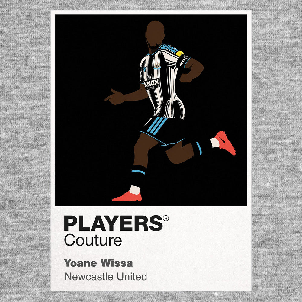 Yoane Wissa Newcastle United Men's Hoodie - Grey