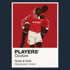 Yorke & Cole Manchester United Icon Frame - Icon Design (View 7)