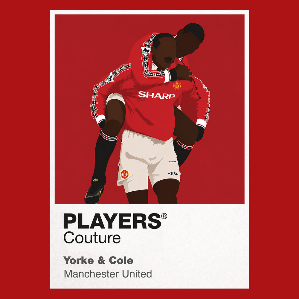 Yorke & Cole Manchester United Icon Frame - Icon Design (View 8)