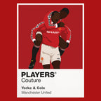 Yorke & Cole Manchester United Icon Frame - Icon Design (View 8)