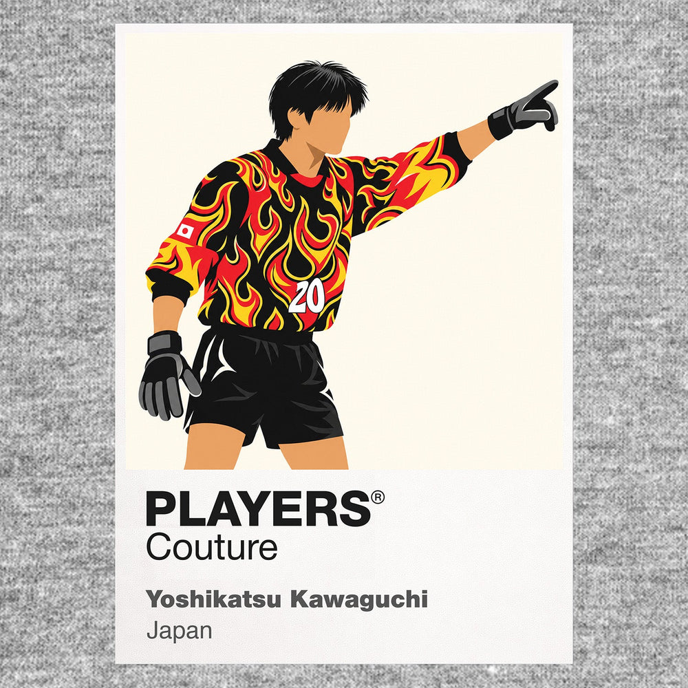 Yoshikatsu Kawaguchi Japan Icon Frame artwork in grey