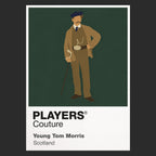 Young Tom Morris Golf Icon Frame Men's T-Shirt